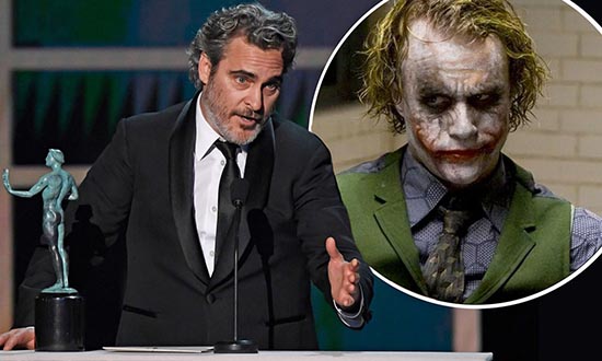 SAG2020 heath ledger joaquin phoenix