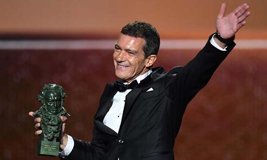 antonio banderas dolor gloria goya 2020