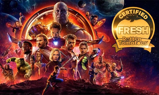 avengers infinitywar rottentomatoes certifiedfresh