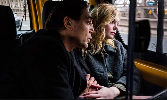 javier bardem elle fanning the road not taken