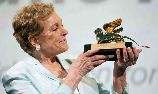 julie andrews biennale venecia leondeoro 